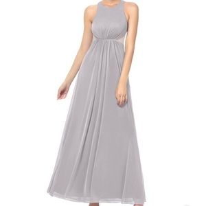 Azazie Bridesmaid Dress in Dusty Blue